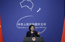 Chinese Foreign Ministry spokesperson Hua Chunying. PHOTO/REUTERS