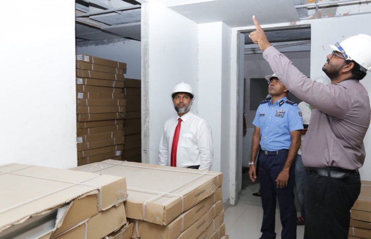 ފުލުހުންގެ ފްލެޓްތައް އަށް މަސް ތެރޭ ނިންމަނީ