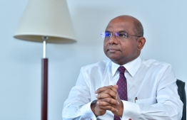 Minister of Foreign Affairs, Abdulla Shahid. PHOTO/MIHAARU
