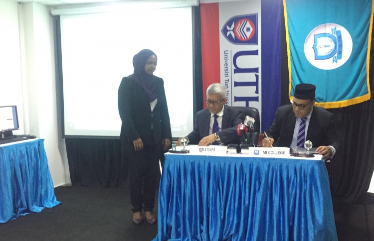 އެމްއައި ކޮލެޖުގައި މެލޭޝިޔާގެ ކޯސްތަކެއް ފަށަނީ