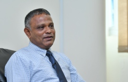 Minister of Higher Education Dr Ibrahim Hassan. PHOTO:  AHMED NISHAATH / MIHAARU