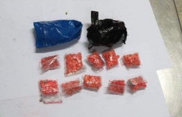 Drugs confiscated by the Maldives Customs Service. PHOTO: MIHAARU