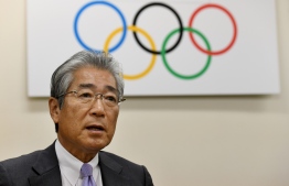 (FILES) This file photo taken on January 19, 2018 shows Japanese Olympic Committee president Tsunekazu Takeda speaking during an interview with AFP at his office in Tokyo. - The head of Japan's Olympic Committee has been indicted in Paris for "active corruption" in connection with the awarding of the 2020 Olympics to Tokyo, a French judicial source said on January 11, 2019. (Photo by Toshifumi KITAMURA / AFP)