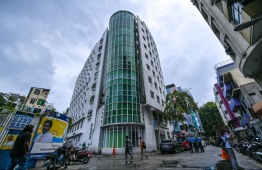 Roashanee Building in capital Malé where Ministry of Health is located. PHOTO: MIHAARU