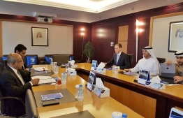 Foreign Minister holds a meeting with the acting CEO of ADNOC Distribution