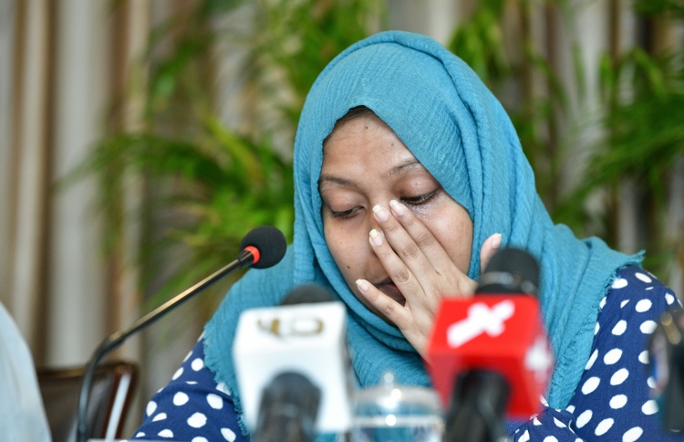 ފުރައިގެން ދާނީ ދަރިފުޅަށް އިންސާފު ލިބުނީމަ: އާއިލާ