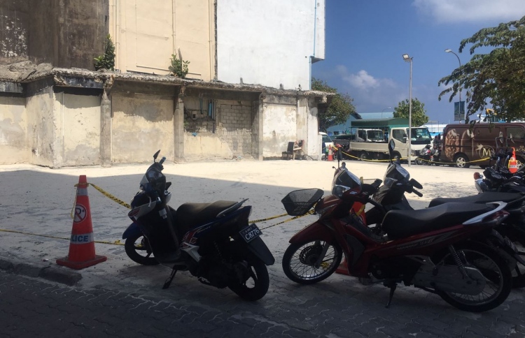 އެމްއެމްއޭ ކައިރީ އޮތް ބިން ވަގުތީ ޕާކިން އޭރިއާއަކަށް