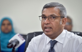 The recently suspended Permanent Secretary of Ministry of Education Mohamed Saeed. PHOTO: NISHAN ALI / MIHAARU