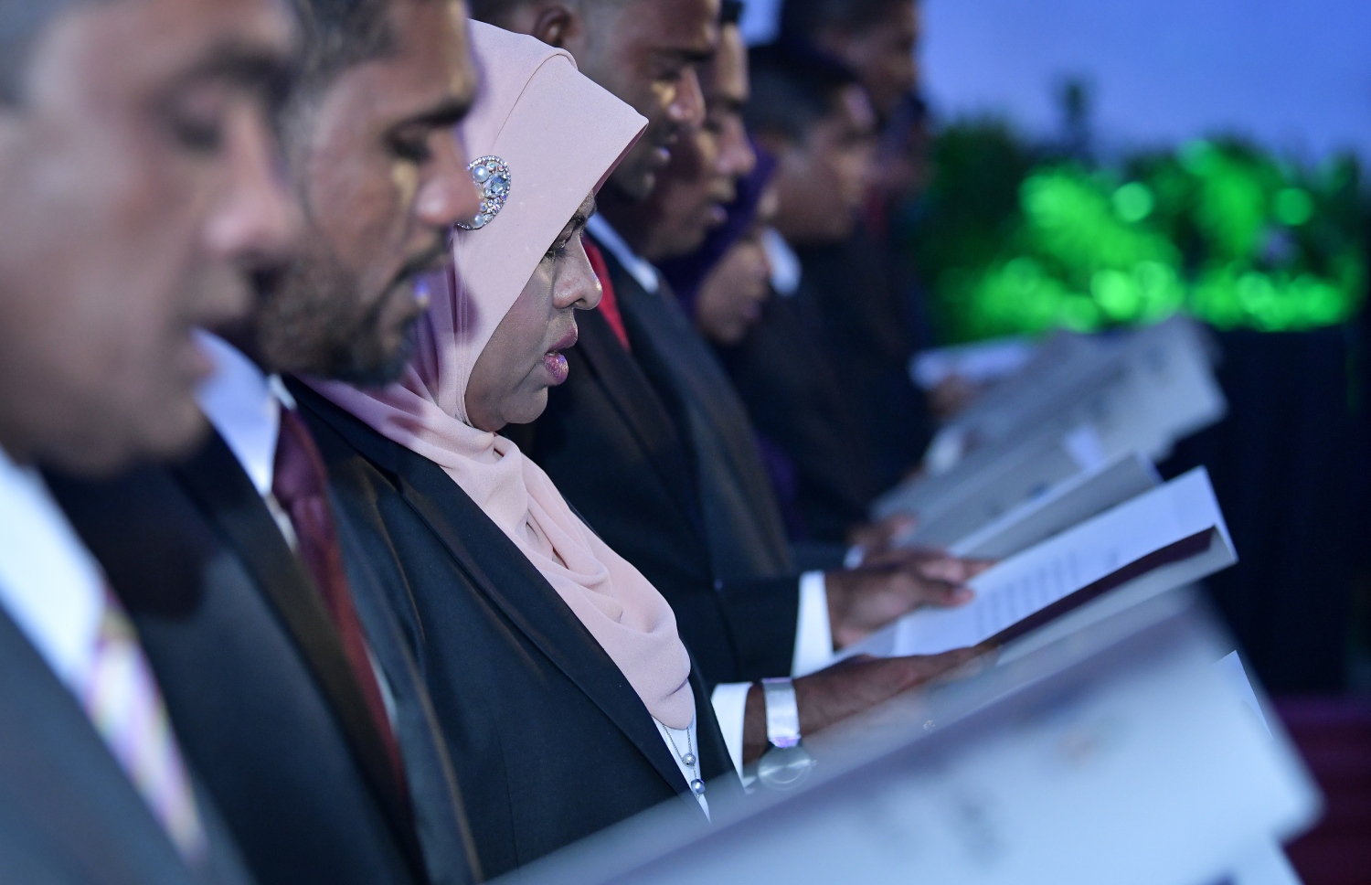 ވަކީލުންތަކެއް ހުވާ ކުރައްވަނީ -- ފައިލް ފޮޓޯ: މިހާރު