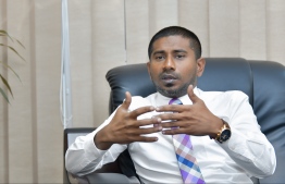 Minister of Youth, Sports and Community Empowerment Ahmed Mahloof. PHOTO: MIHAARU
