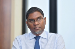 Governor of the Maldives Monetary Authority (MMA) Ahmed Naseer. PHOTO: HUSSAIN WAHEED