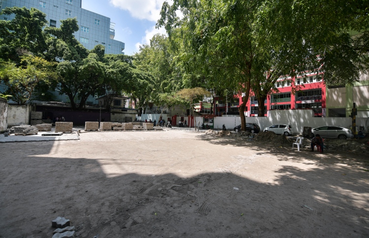 ގައުމީ މަރުކަޒު ކުރިން ހިންގި ތަން ޕާކިން ޒޯނަކަށް