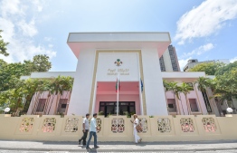 Maldives Parliament building. PHOTO: NISHAN ALI/MIHAARU