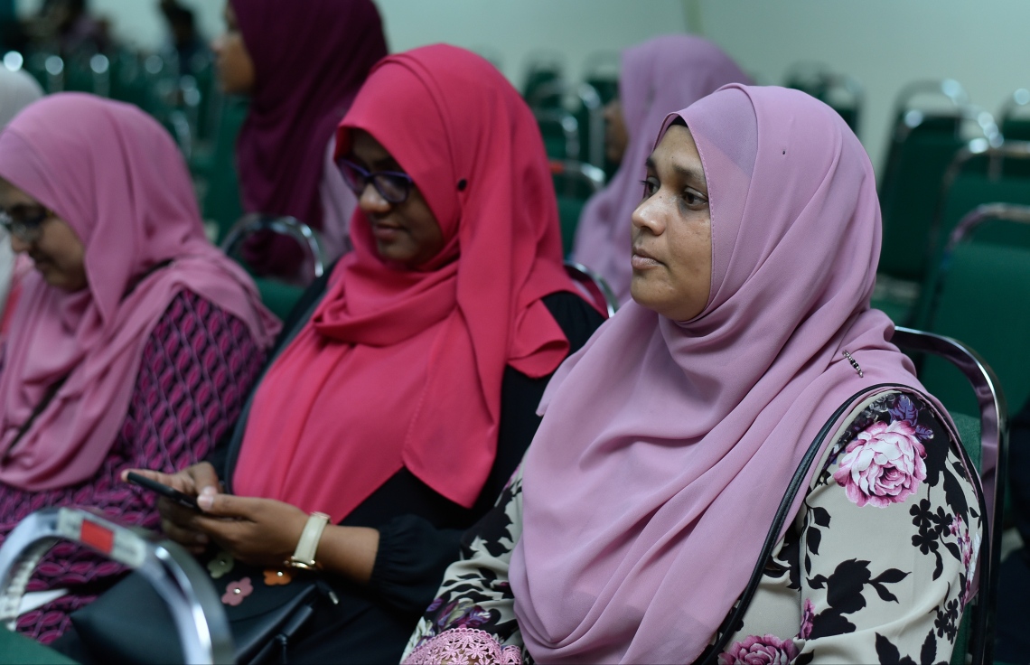 މާލެ: ފެބުރުއަރީ 27: ދިވެހިރާއްޖޭގެ ގައުމީ ތާރީޚު ދުވަހުގެ ރަސްމީ ޖަލްސާގެ ތެރެއިން. -- ފޮޓޯ: އަހުމަދު ނިޝާތު /މިހާރު