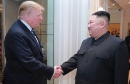 North Korean leader Kim Jong-Un meets US President Donald Trump.