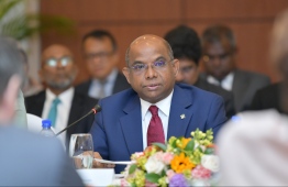 MALDIVES - EUROPEAN UNION TALKS / KURUMBA / FOREIGN MINISTRY / ABDULLA SHAHID