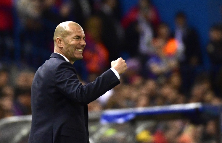 ރެއާލުގެ ފަސް ގޯލުގެ މޮޅާ އެކު ޒިދާނަށް އުފަލެއް