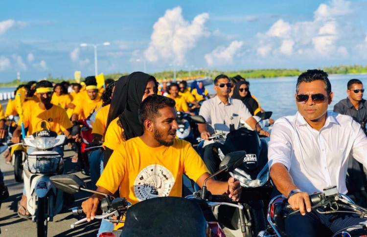ނައިބު ރައީސް ފައިސަލް އެމްޑީޕީގެ ކެމްޕެއިންގައި