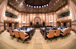 Inside the chambers of the People's Parliament. PHOTO: PARLIAMENT