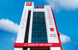 Headquarters of the Bank of Maldives in the capital city of Male'. PHOTO: BANK OF MALDIVES