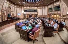 People's Majilis in session on March 18, 2019. PHOTO: MAJLIS