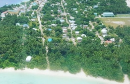 The island of Mulah, Meemu Atoll. PHOTO: MIHAARU FILES.