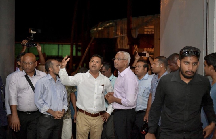 އައްޑޫގެ ކަރަންޓަށް ހައްލު ހޯދައިދޭނަން: ރައީސް