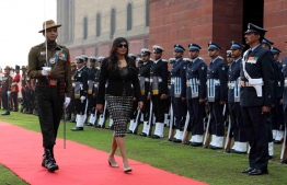 Minister of Defence Mariya Ahmed Didi. PHOTO: INTERNET