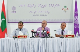 ELECTIONS COMMISSION PRESS CONFERENCE MAJILIS ELECTION 2019