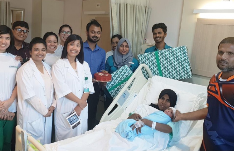 ޓްރީ ޓޮޕް ހޮސްޕިޓަލުން 100 ވަނަ ކުއްޖާ ވިއްސައިފި