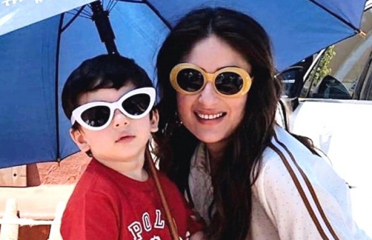 ކަރީނާ ދަރިފުޅު ތައިމުރާ އެކު: "ގުޑް ނިއުސް" ތައިމޫރު ފެންނާނެ.