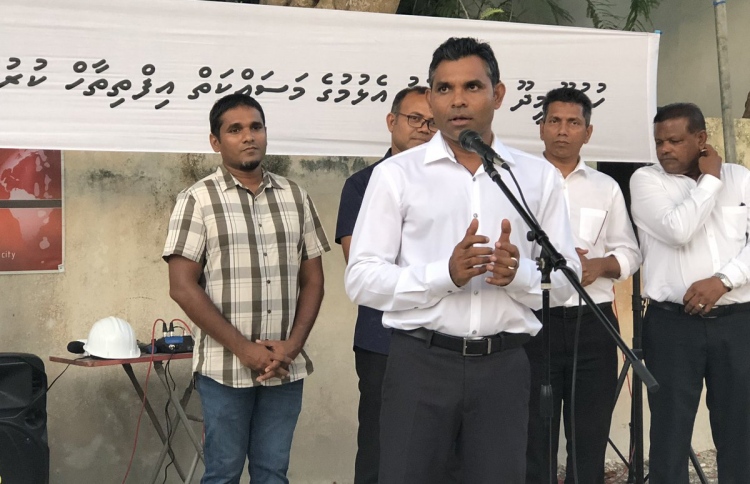 8 މަސް ތެރޭ ހުޅުމީދޫ ބޮޑުމަގުގައި ތާރު އެޅޭނެ