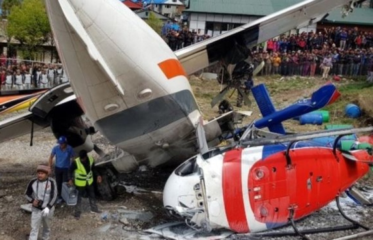 ނޭޕާލުގެ އެއާޕޯޓަށް ބޯޓެއް ވެއްޓި ތިން މީހުން މަރުވެއްޖެ