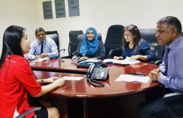 Higher Education Minister Dr Ibrahim Hassan meeting with UCSI's team. PHOTO: HIGHER EDUCATION MINISTRY