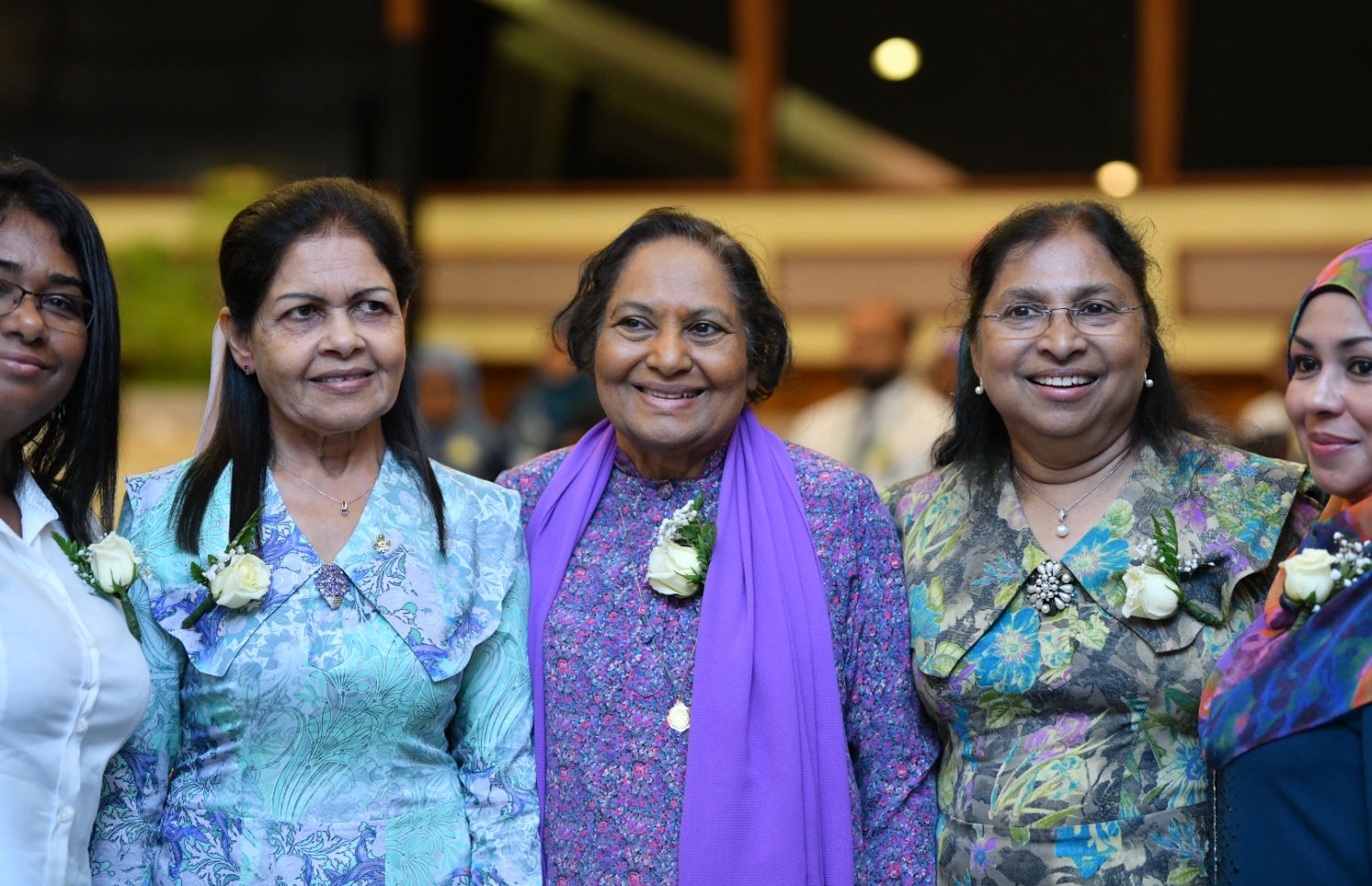 ކުރީގެ ބައެއް ހެލްތު މިނިސްޓަރުން ކަމަށްވާ ޑރ. އައިމިނަތު ޖަމީލާއި މުއުމިނާ ހަލީމް އަދި އަނީސާ އަހުމަދު.---ފޮޓޯ: ހުސައިން ވަހީދު/މިހާރު