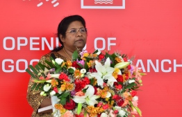 The opening of Bank of Maldives' (BML) branch in Ungoofaaru, Raa Atoll. PHOTO: BML