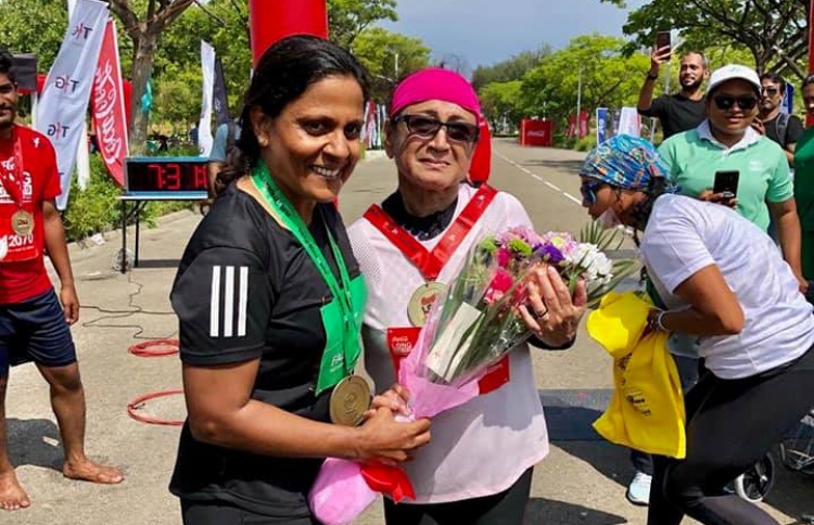 މަރިޔަމް ވަހީދާގެ ފުރަތަމަ މެރެތަން، ތާރީޚީ ކާމިޔާބެއް