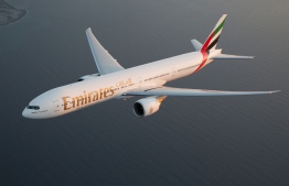 An aircraft operated by Emirates. PHOTO: EMIRATES AIRLINE