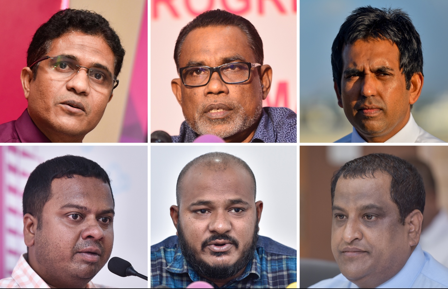 ޕީއެންސީގެ ނައިބު ރައީސުންގެ ގޮތުގައި އިންތިހާބުވި ބޭފުޅުންނާއި އެ އިންތިހާބު ނާކާމިޔާބުވި ނިމާލް، އަދި އެ ޕާޓީގެ ރައީސް އަބްދުއްރަހީމް