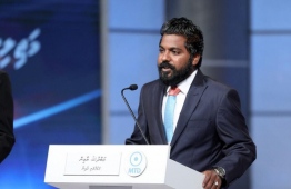 Vice President of the Maldives Third Way Democrats (MTD) Abdulla Yameen Rasheed. PHOTO: PUBLIC SERVICE MEDIA