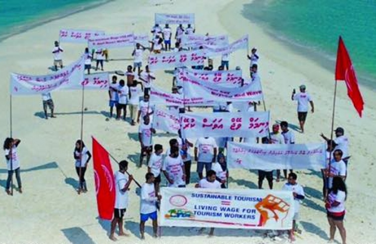 މަސައްކަތްތެރިންގެ ހައްގުތަކަށް ގޮވާލަން ހިނގާލުމެއް