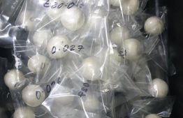 1.1kg of drugs seized by the police on April 30, 2019. PHOTO/CUSTOMS