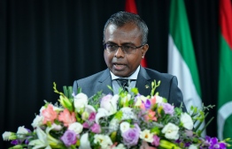Chief Justice Dr Ahmed Abdulla Didi. A list of allegations against the Supreme Court Judge were announced in Parliament on November 18. PHOTO: NISHAN ALI/ MIHAARU
