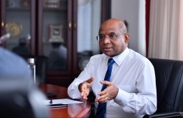 Minister of Foreign Affairs Abdulla Shahid. PHOTO: HUSSAIN WAHEED / MIHAARU