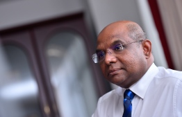 Minister of Foreign Affairs Abdulla Shahid. The foreign minister's first trip to China is scheduled for June. PHOTO: HUSSAIN WAHEED / MIHAARU