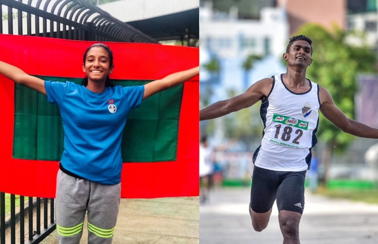 އެންމެ މޮޅު އެތުލީޓުންނަކީ ސާއިދާއި ހިމްނާ