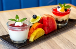 A selection of dessert options from Charcoal Cafe'. PHOTO: CHARCOAL CAFE'