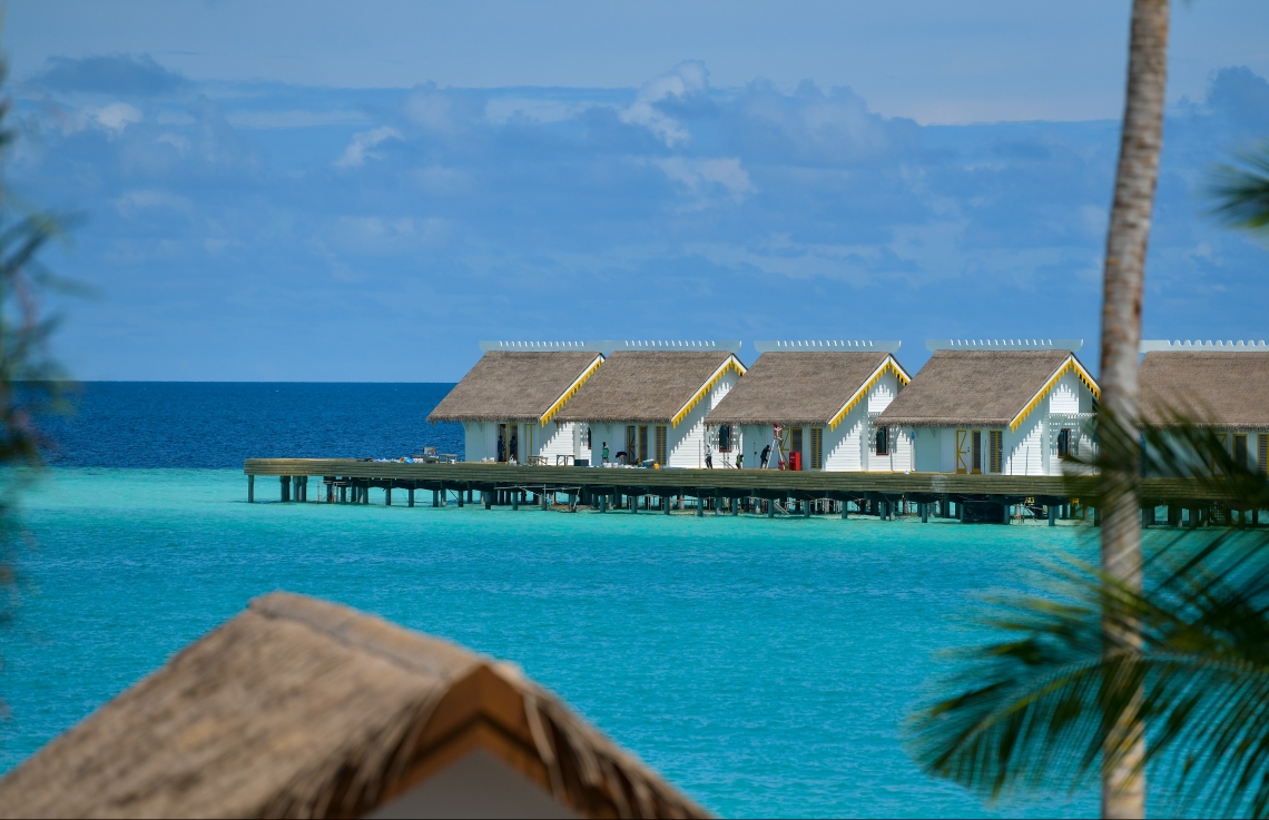 އެނބޫދޫ ފިނޮޅު: މޭ 25، 2019- ކްރޮސްރޯޑްސްގެ ނަމުގައި އެނބޫދޫ ފިނޮޅުގައި ތަރައްގީ ކުރާ ހާއްސަ ސަރަހައްދުގެ ވޯޓާ ވިލާތައް.---ފޮޓޯ: ހުސައިން ވަހީދު/މިހާރު