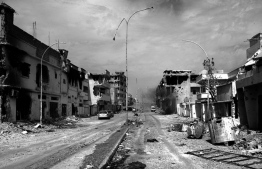 War landscape. PHOTO/ALFREDO MACCHI