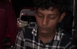 The 17-year-old Bangladeshi minor, as depicted in the circulate video. PHOTO: MIDHU MAC / FACEBOOK